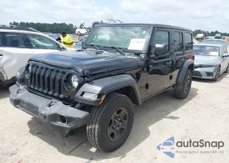 2023 Jeep Wrangler 4-Door Sport 4X4 из США, поврежденный, VIN 1C4HJXDG0PW546983